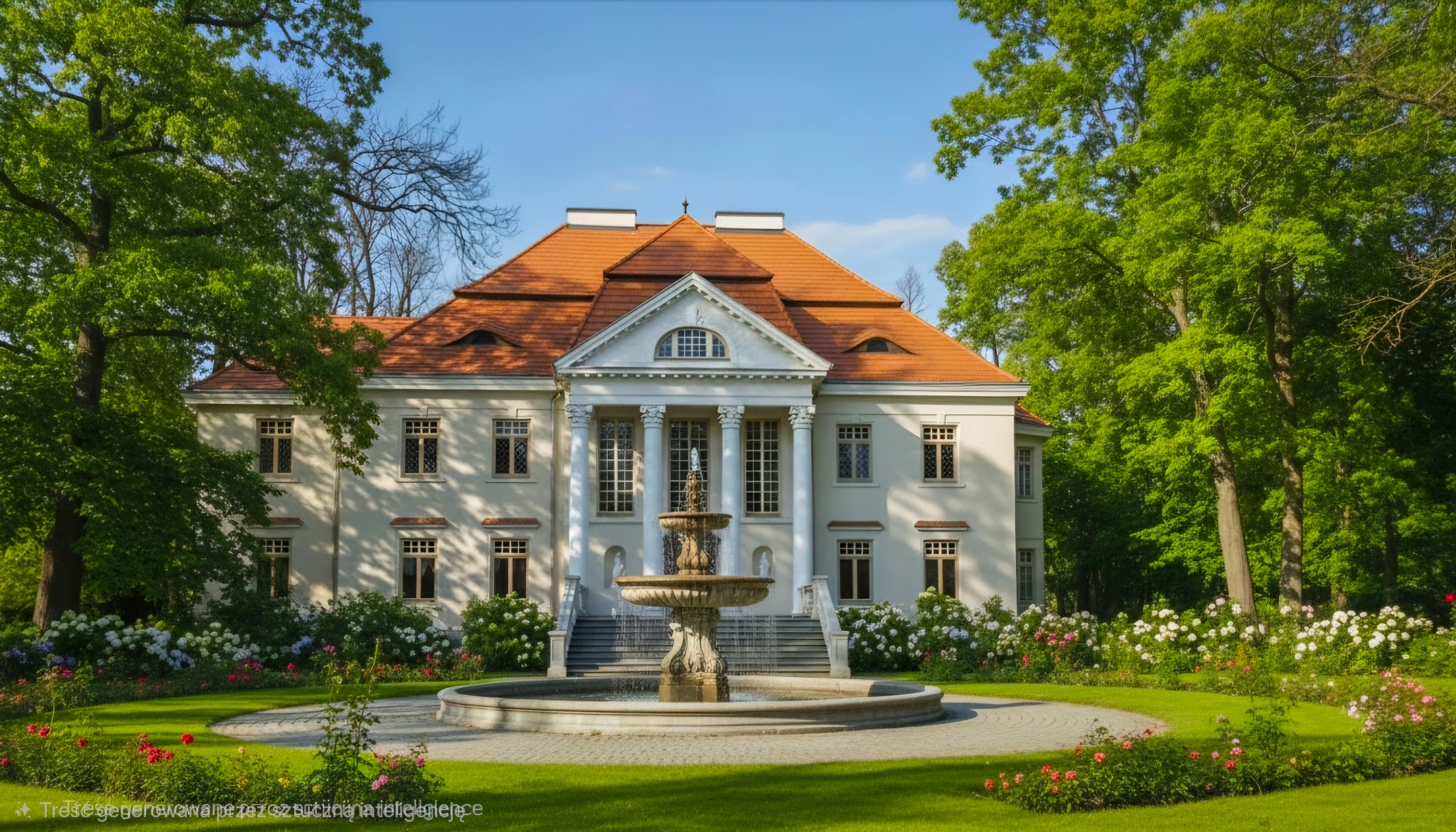 Wizualizacja odnowionej rezydencji