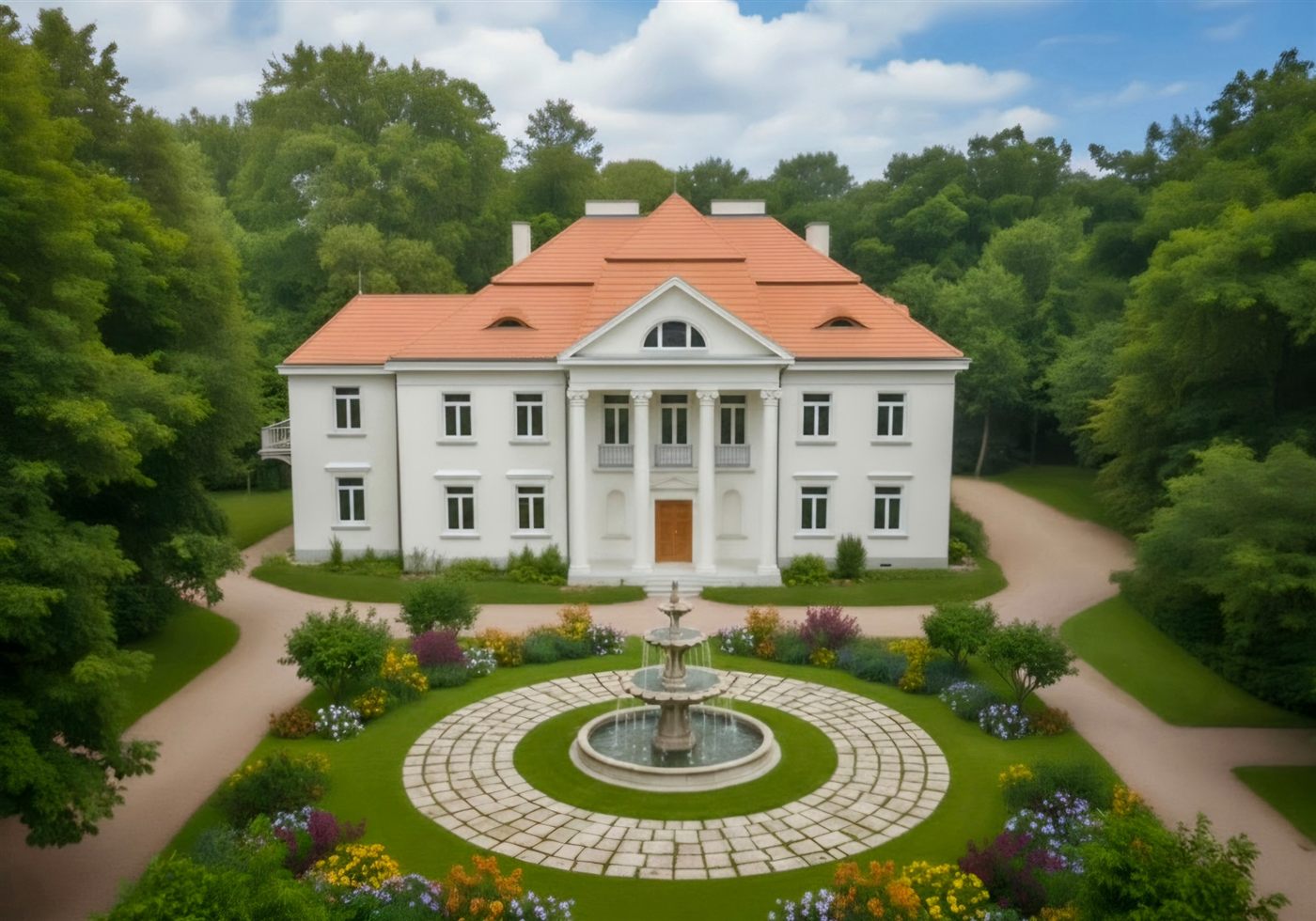 Wizualizacja koncepcyjna rezydencji